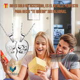 Stitch Collar Lilo Cadena Mejores Amigos Amistad Dije Regalo Plateado