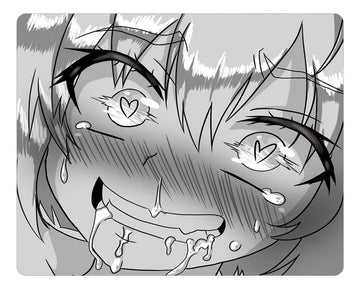 Mouse Pad 24cm-20cm Anime-hentai Ahegao V.7