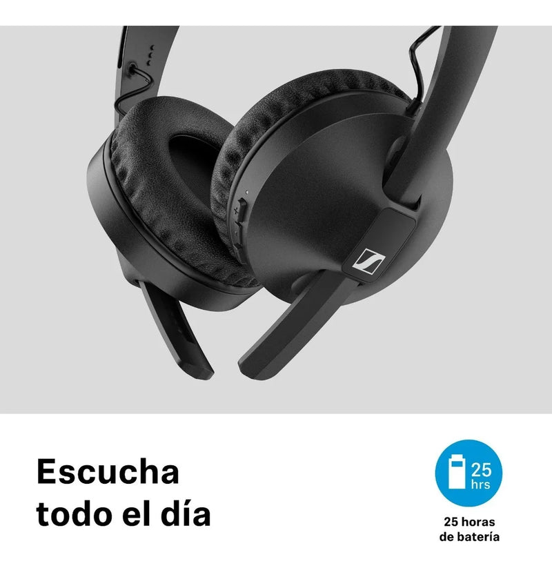 Audífono Sennheiser Hd 250bt Bt 5.0 Hasta 25 Hrs De Uso