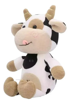 Peluche Vaca Muñeco Juguetes Didácticos Para Niños