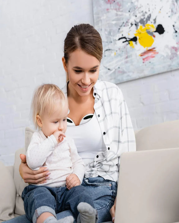 Baemee Extractor De Leche Manos Libres, Bomba De Lactancia M