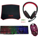 Combo Gamer 4-en-1 Aoas : Teclado, Mouse, Pad, Diadema