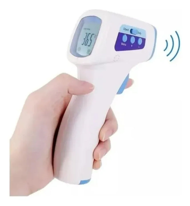 Combo De Oxímetro +tensiómetro Digital Con Voz + Termómetro Blanco