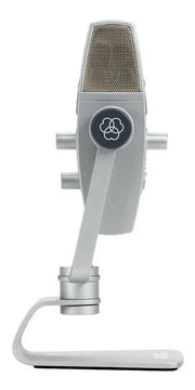 Micrófono AKG Lyra Condensador Estéreo color azul/plataS