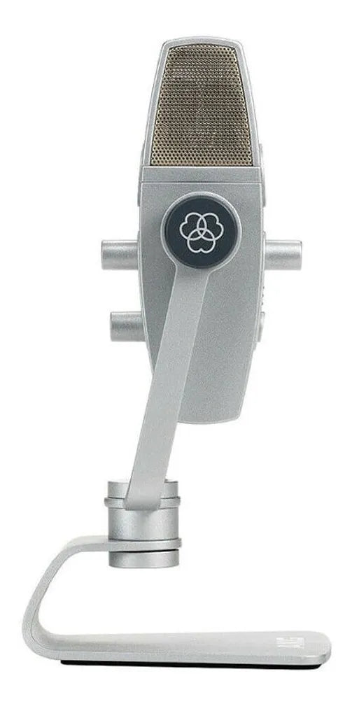 Micrófono AKG Lyra Condensador Estéreo color azul/plataS
