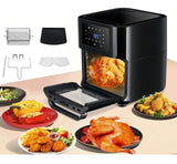 Freidora Sin Aceite Airfryer Xxl Horno 12 Litros Capacidad Negro