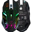 Mouse Gamer Weibo Wb-911 Retroiluminado3200dpi Inalambrico Color Negro