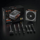 Fuente Poder 850 Certificada 80+ Oro Gold Full Modular 850w Color Negro