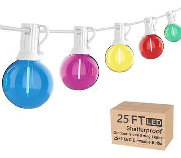Guirnalda De Luces Led De 25 Pies, Decoraciones Navideñas .