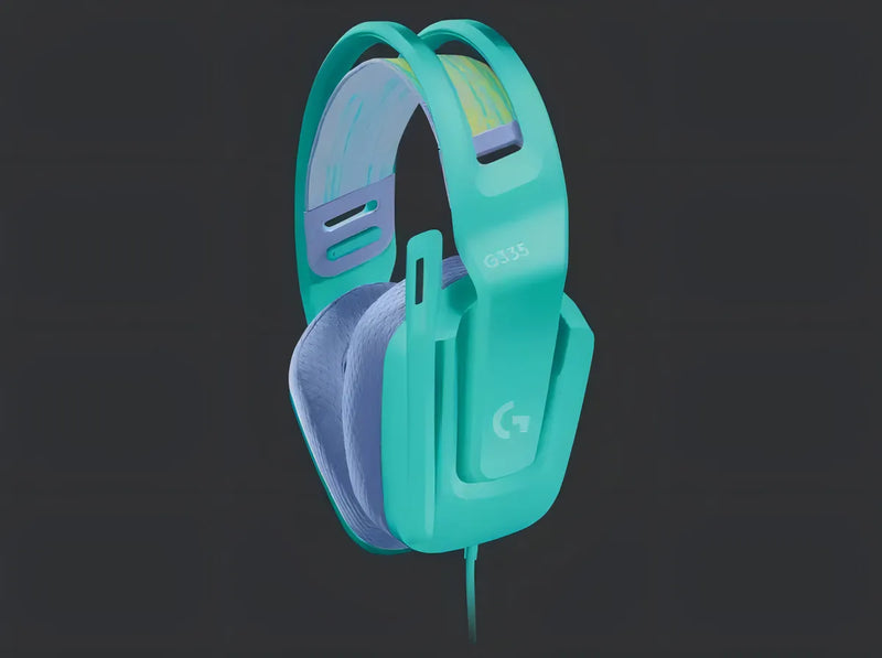 Fone de ouvido over-ear sem fio Logitech G G Series G335 981-001023 mint