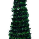 Árbol De Navidad Artificial Plegable Fácil Armado 150cm Color Verde Claro