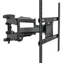 Soporte Articulado Cantilever P5 Para Tv 32 A 75 Pulgadas Led Lcd Smart Curvos Y Planos Movimiento Inclinable Base Estable Brazo Extensible Soporte Resistente Fácil Montaje Uso Residencial O Comercial