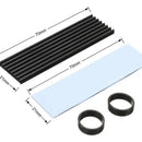 Disipador Ram So-dimm Y Ssd M.2 Nvme Laptop Portátil Negro