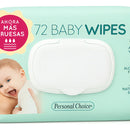 Pañitos Humedos Bebe Personal Choise *72 Toallitas Humedas