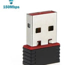 Adaptador Usb 2.0 Wifi Antena Interna 150mbps Mini Placa