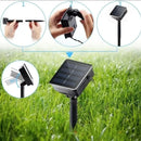 Luz Navideña Solar 100 Led 12mt Multicolor Secuencias Ip67