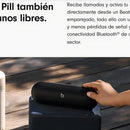 Parlante Bluetooth Beats Pill + Portátil Negro Mate 24 hrs de Autonomía Resistente al Agua Manos Libres