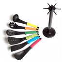 Set Juego Cucharones De 6 Utensilios Para Cocina Variado