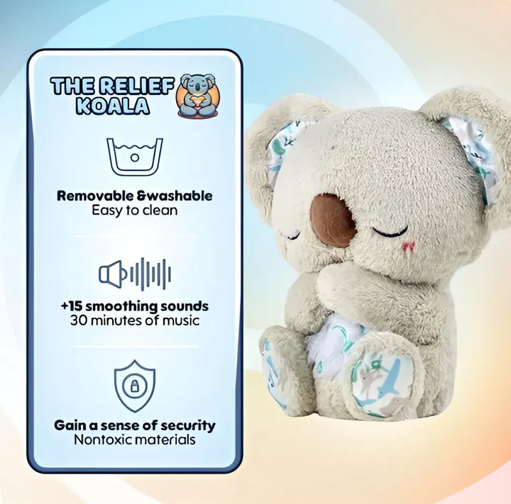 Calma Al Koala Para Que Duerma Con Un Peluche Color A