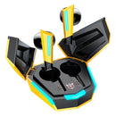 Audífonos Tws In-ear Gamer Inalámbricos Onikuma T32 Amarillo