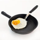 Sartén De Hierro Fundido Redondo Huevo Restaurante 15 Cm Negro