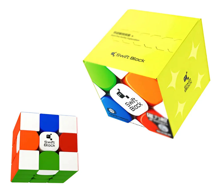 Cubo Mágico GAN 3x3x3 Swift Block Magnético Stickerless