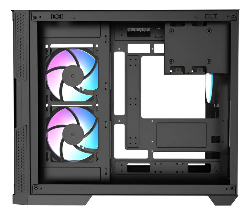 Gabinete Gamer Raidmax Infinita I630 Cristal Curvo 3 Ventiladores Argb