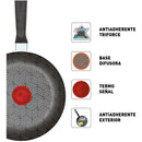 Set De Sartenes Imusa Talent 12, 18 Y 20cm Color Gris