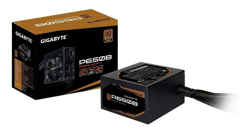 Fuente de poder para PC Giga-Byte Technology P650B 650W negra