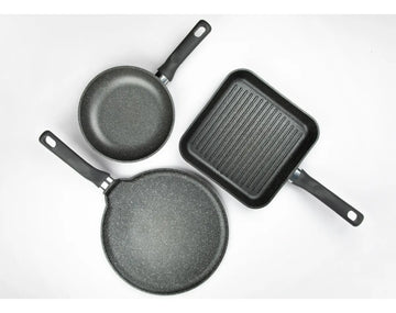 Plancha Imusa Gusto 28cm Redondo Gris