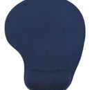 Mouse Pad Ergonómico Con Apoyo De Muñeca En Gel Azul Oscuro