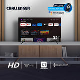 Televisor 32 Pulgadas Smart Google Tv Tg81 Challenger