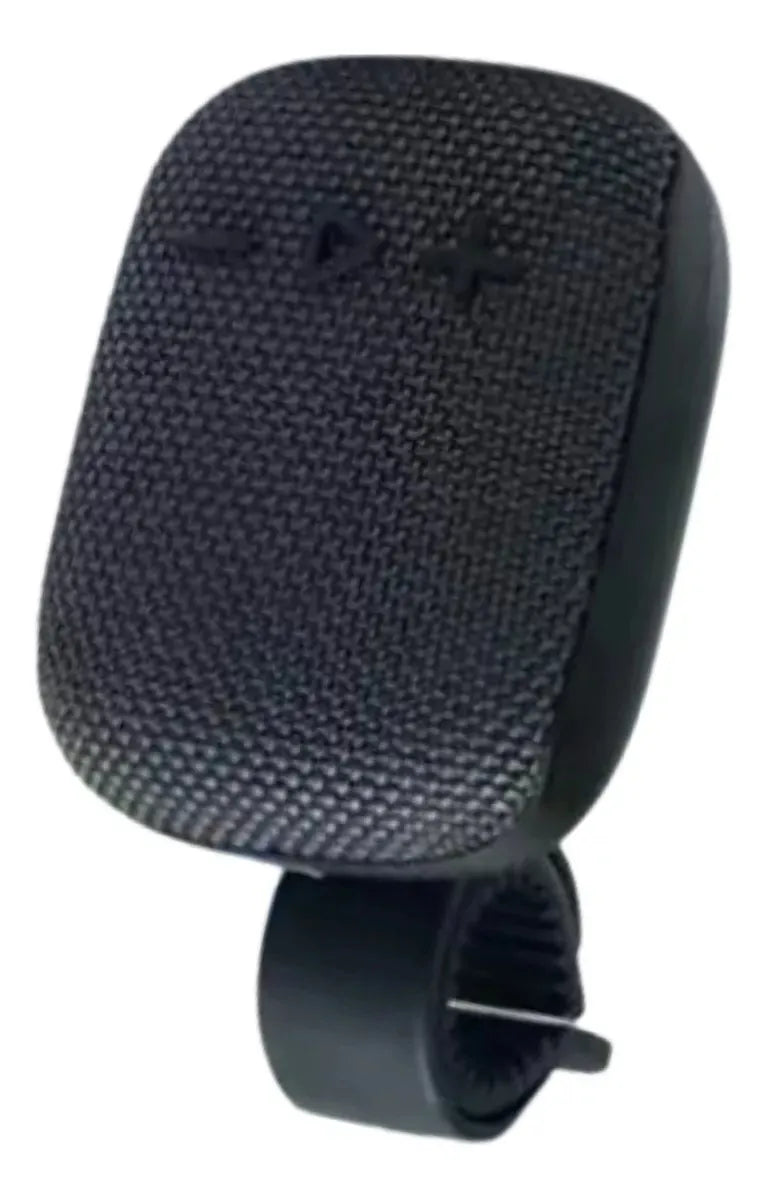 Parlante Para Moto Bicicleta Bluetooth Resistente Al Agua Negro