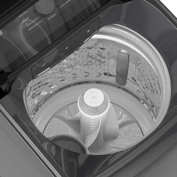 Lavadora Xpert Eco Carga Superior 20 Kgs Agitador Gris Tempe