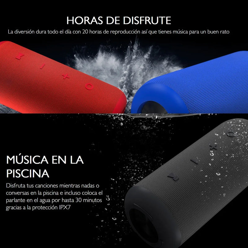 Parlante Bt Impermeable Klip Xtreme Kbs-300 Titan Pro, Rojo
