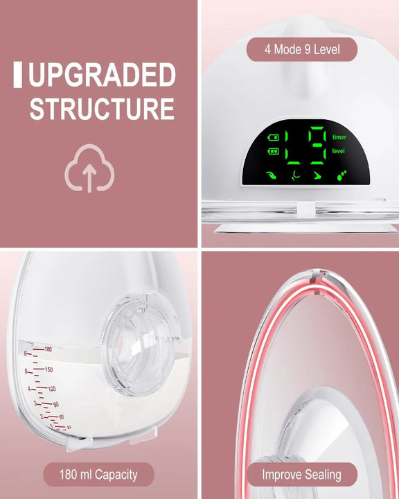 Baemee Extractor De Leche Manos Libres, Bomba De Lactancia M