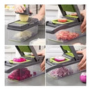 Procesador Picador Cortador Rallador Vegetal Fruta Alimentos Picador Con Recipiente 15 En 1