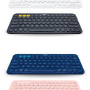 Logitech K380 Teclado Bluetooth Multi dispositivo Rosado Color del teclado Rosa Idioma Español