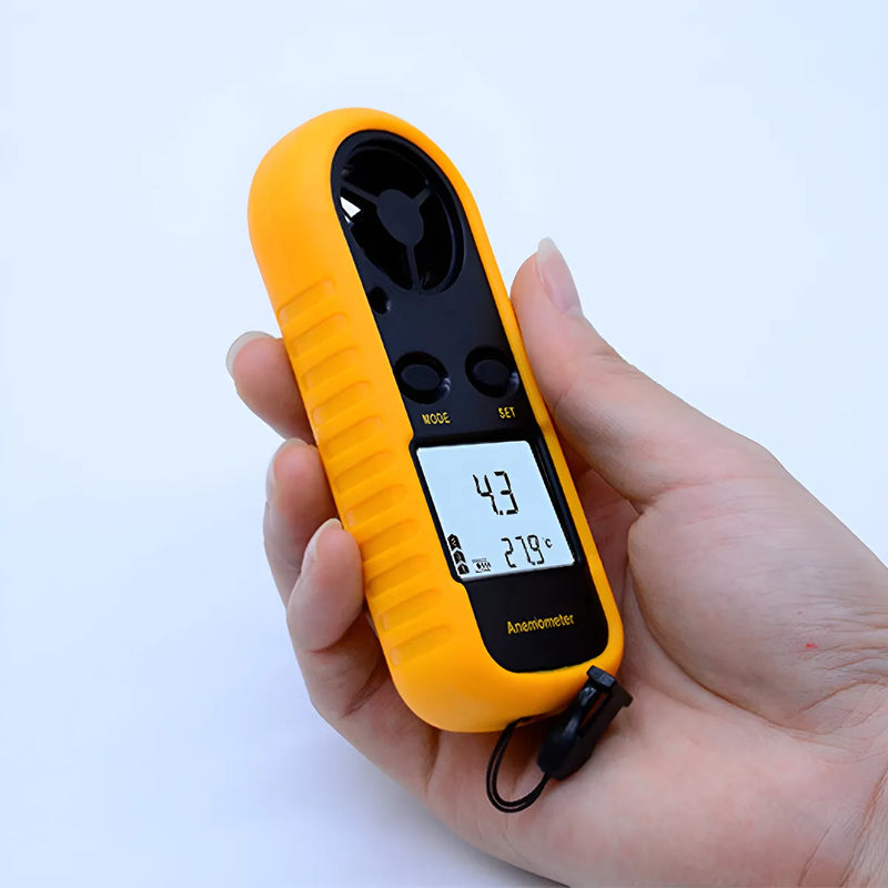 Anemometro Digital Y Termometro Portatil Y Medidor De Viento
