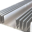 Disipador De Aluminio 10cm X 20 Cm X 2,5 Cm
