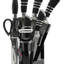 Set De Cuchillos Winsor 9 Pcs Color Plateado/Negro