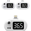 Mini Termómetro Digital Para Teléfono Móvil Con Pantalla Led