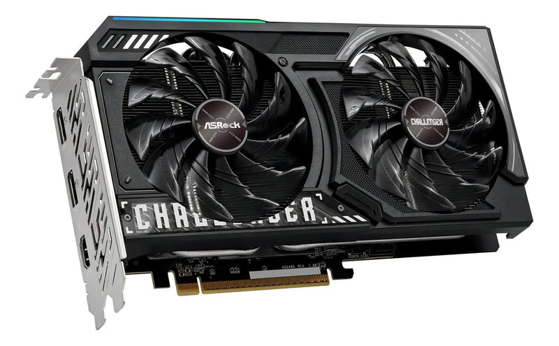 Tarjeta De Video Amd Asrock Challenger Oc Edition Radeon Rx 90 Series Rx 9060 Xt Rx9060xt-cl-16go Doble Fan 16 Gb Gddr6