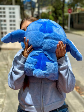 Peluche Stich Grande 45cm Premium Perfumado Azul