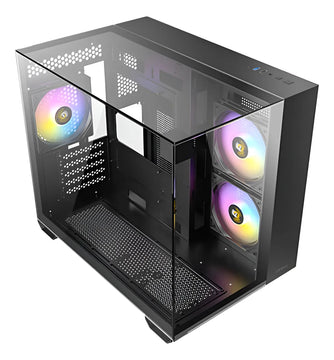 Gabinete Antec Cx600m Trio Argb Mini Tower Itx 3 Fan Argb Negro