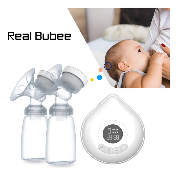 Extractor Electrico Doble Real Bubee Motor Recargable