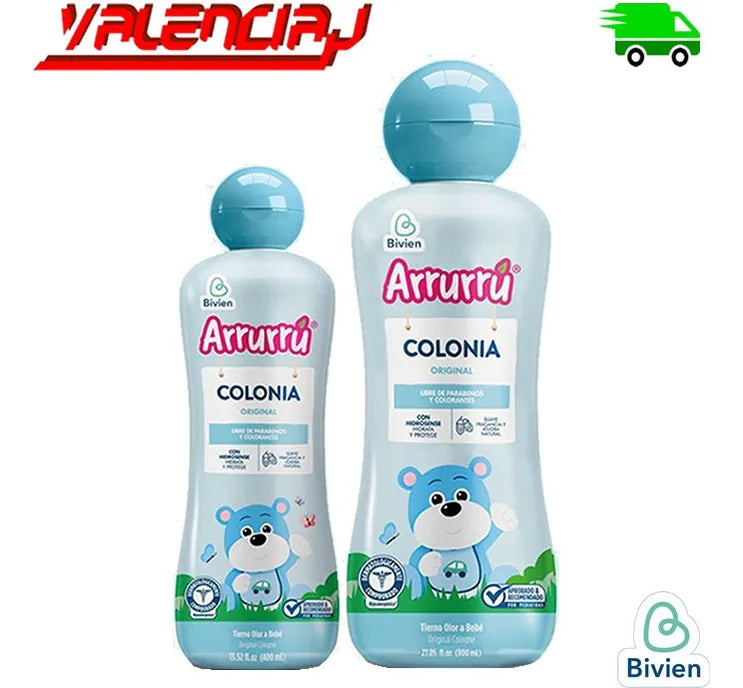 Colonia Bebe Arrurú Original 400+800ml Azul