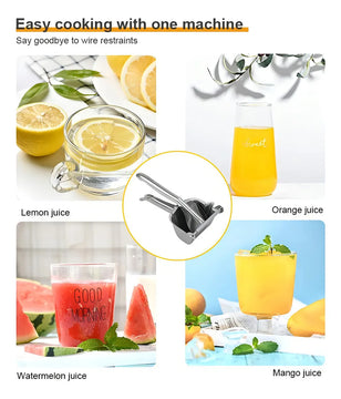Exprimidor de fruta manual extra fuerte para naranja y limón