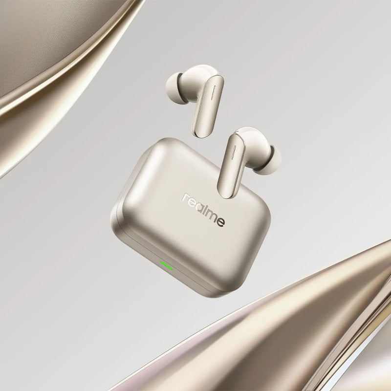 Audífonos Realme Buds Air 7 Color Dorado