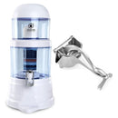 Filtro De Agua Chef Master + Exprimidor Manual De Frutas Blanco